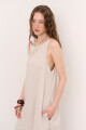 VESTIDO JACKIE BEIGE
