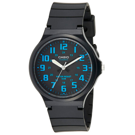 Reloj CASIO MW240-2BVDF Resina Negro Esfera 43mm 0