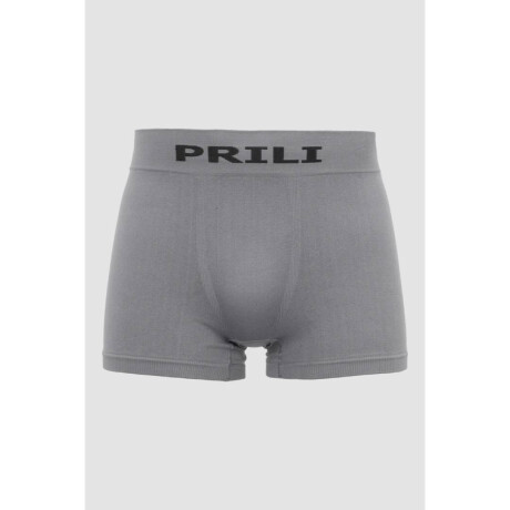 Boxer con pretina ancha Gris