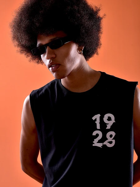 MUSCULOSA MICKEY 1928 NEGRO