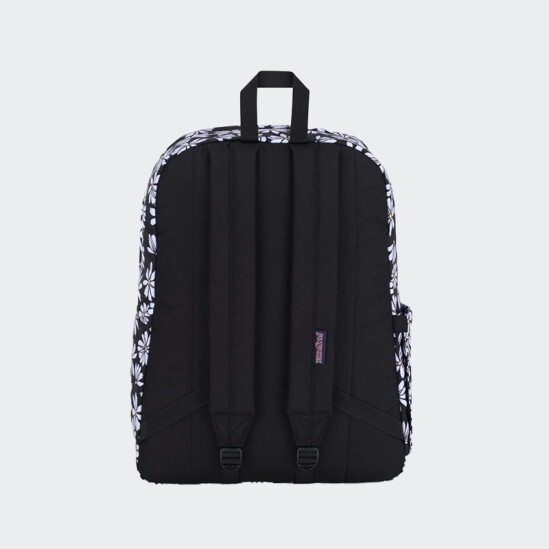 Mochila Jansport Superbreak Plus Deep Punk Pansies Black