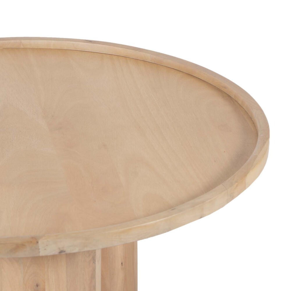 MESA RATONA MDF-Y-MADERA NATURAL-BEIGE CYLINDER NATURAL