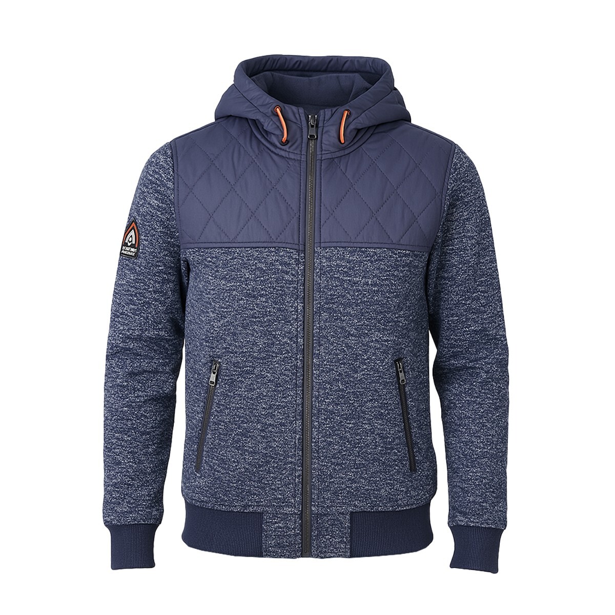 CAMPERA DE PUNTO AZUL L 