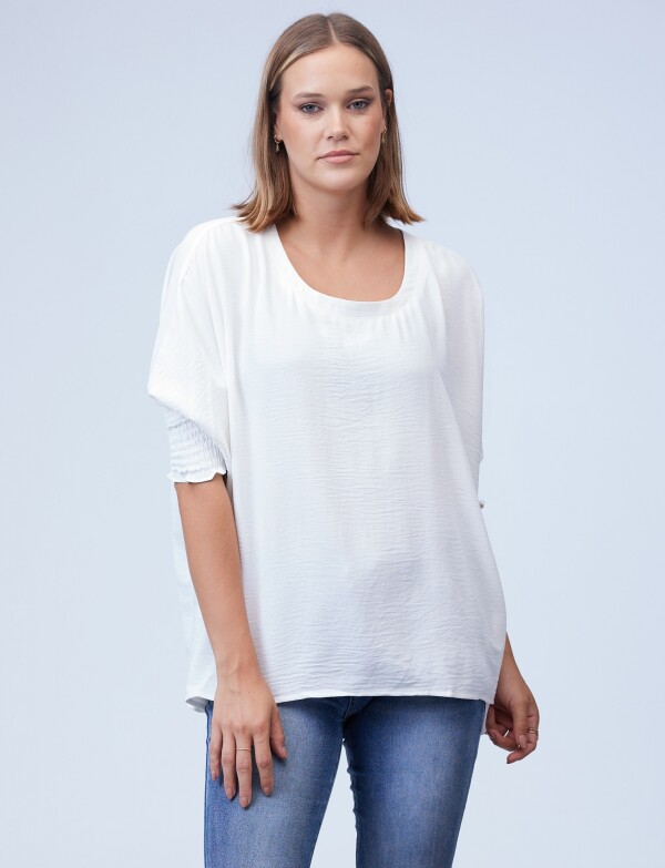 Blusa Oversized BLANCO