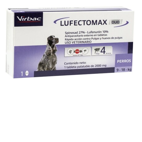 LUFECTOMAX DUO 9 A 18 ( 1 COMP 2000 MG) Lufectomax Duo 9 A 18 ( 1 Comp 2000 Mg)