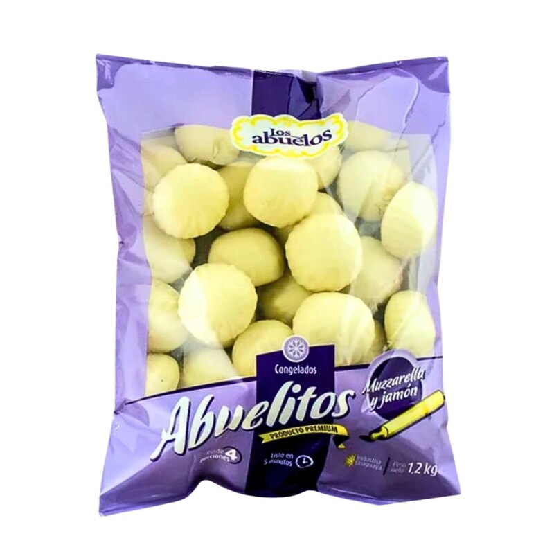 Abuelitos de Muzzarella y Jamón Los Abuelos - 1,2 kg Abuelitos de Muzzarella y Jamón Los Abuelos - 1,2 kg