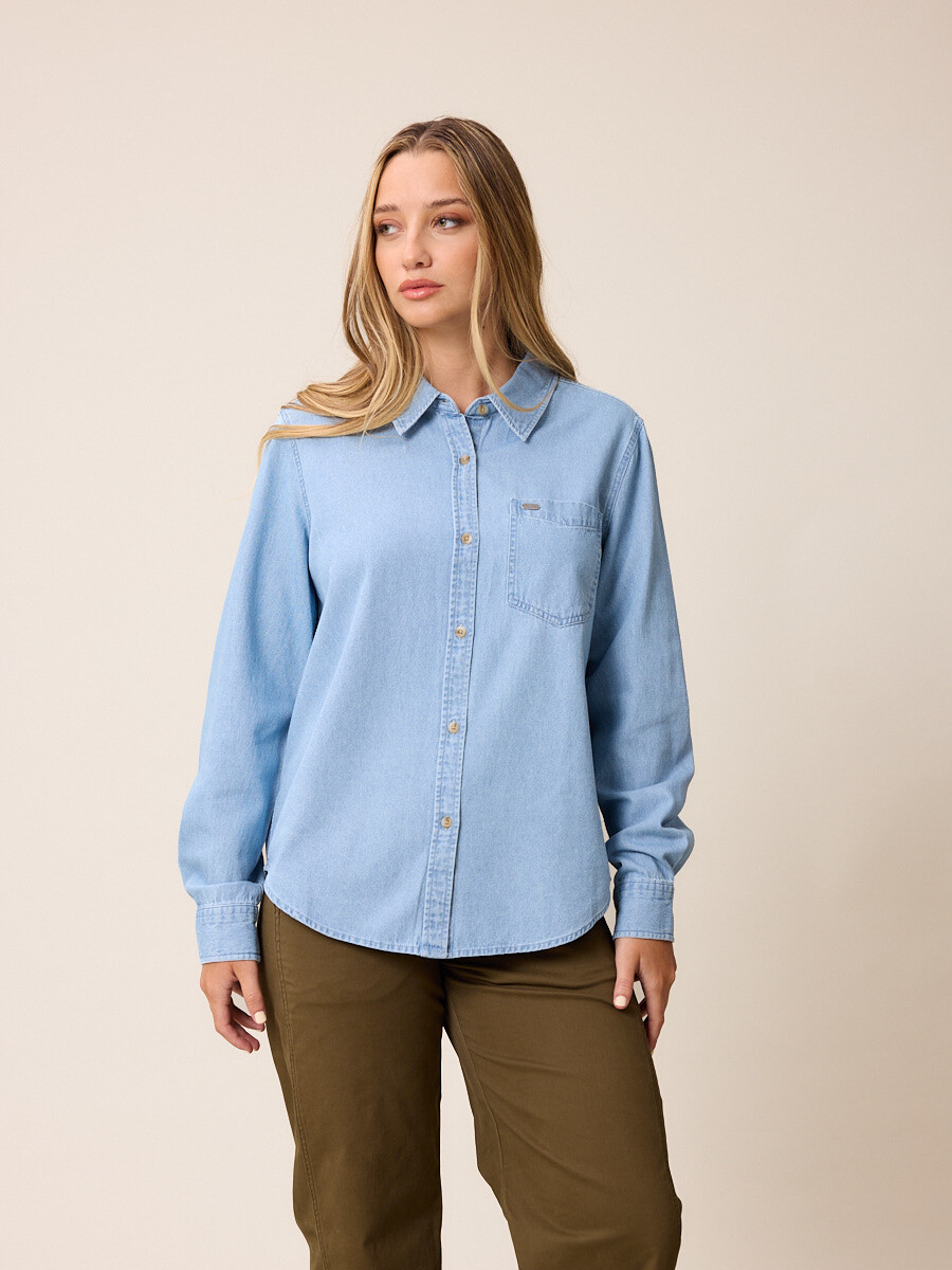 CAMISA LIVAR POLANCO - Azul Medio 