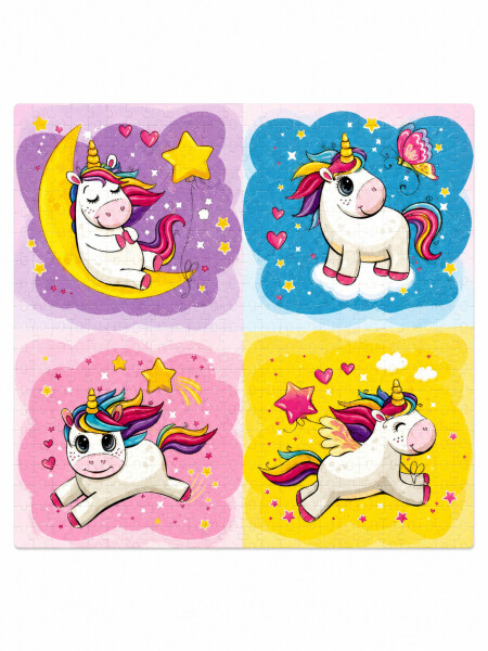 PUZZLE UNICORNIO ROSADO