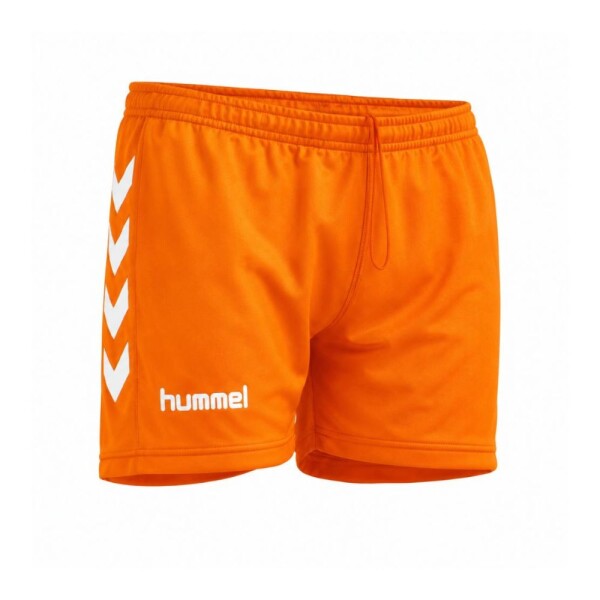 SHORT ENTRENAMIENTO MUJER NARANJA