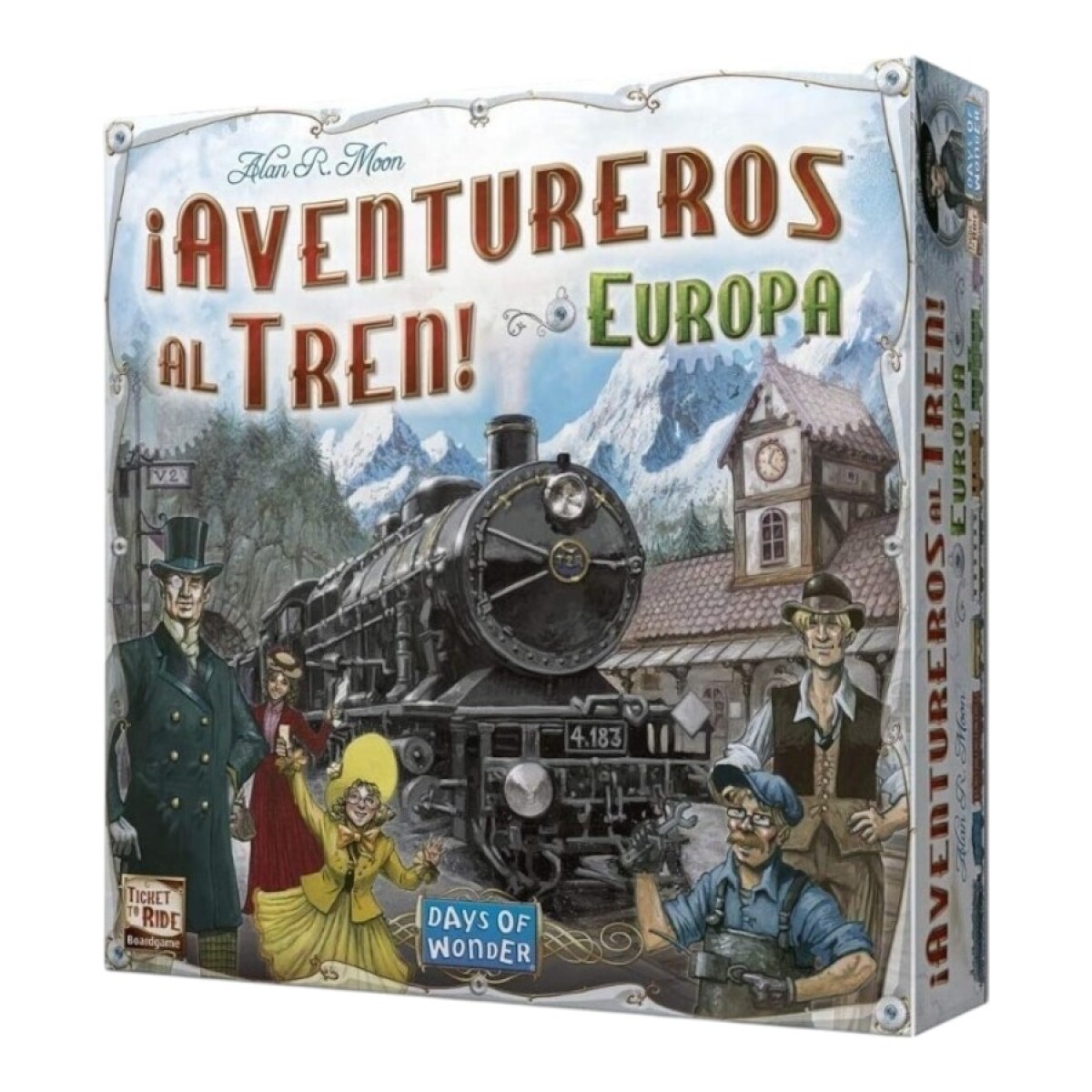 Juego de Mesa Aventureros al Tren: Europa 