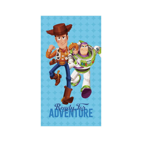 Toalla Playera Algodón Toy Story 70 x 130cm TURQUESA