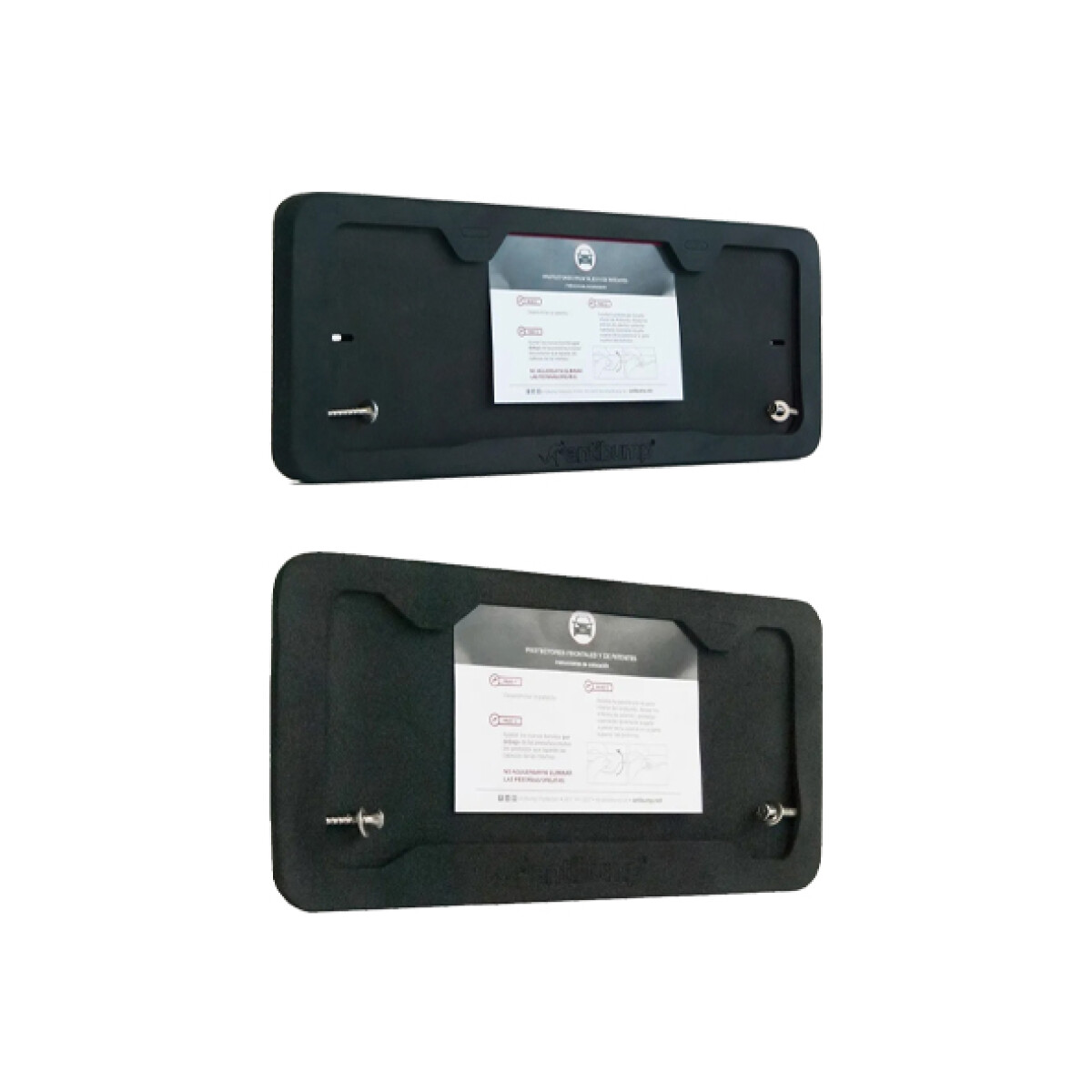 Antibump Matricula Frontal 18mm + Trasero 9mm 
