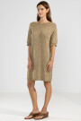 LARA KNIT DRESS Dorado
