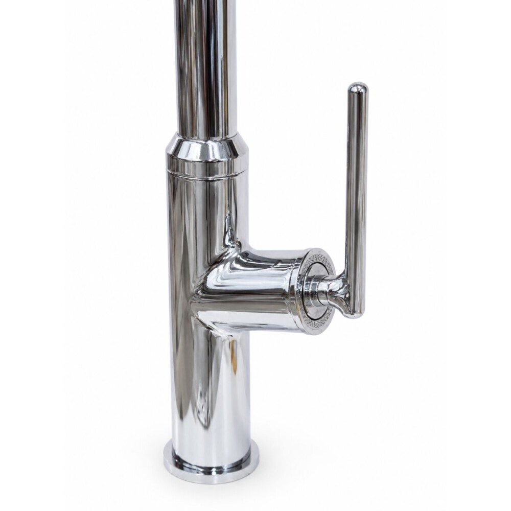 Grifería de cocina Monocomando de mesada extensible Cromo Brillante Grifería De Cocina Monocomando De Mesada Extensible Cromo Brillante