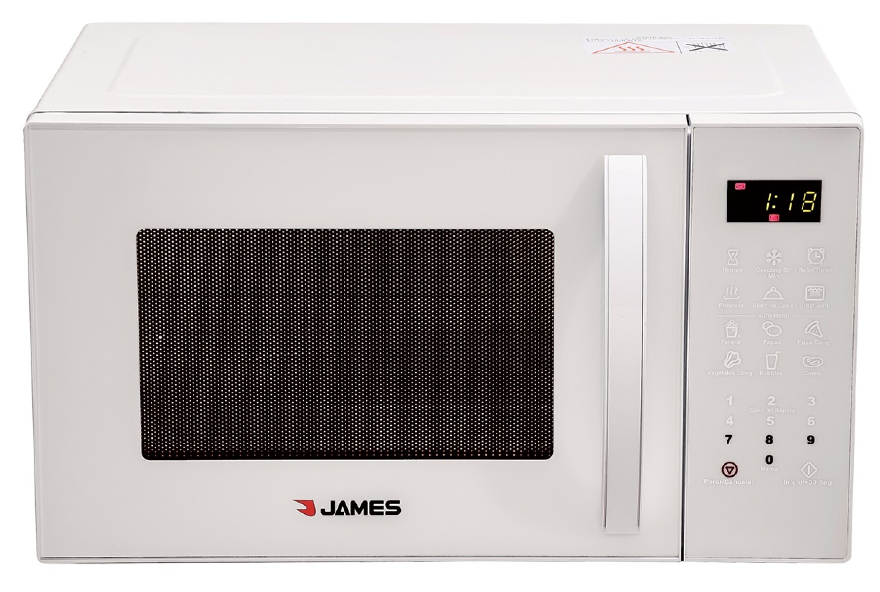 HORNO MICROONDAS JAMES J-23 MDB 23 LTS 