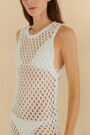 VESTIDO CROCHET Blanco
