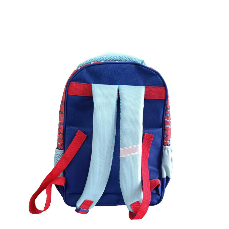 Mochila Paw Patrol Azul - Celeste - Rojo