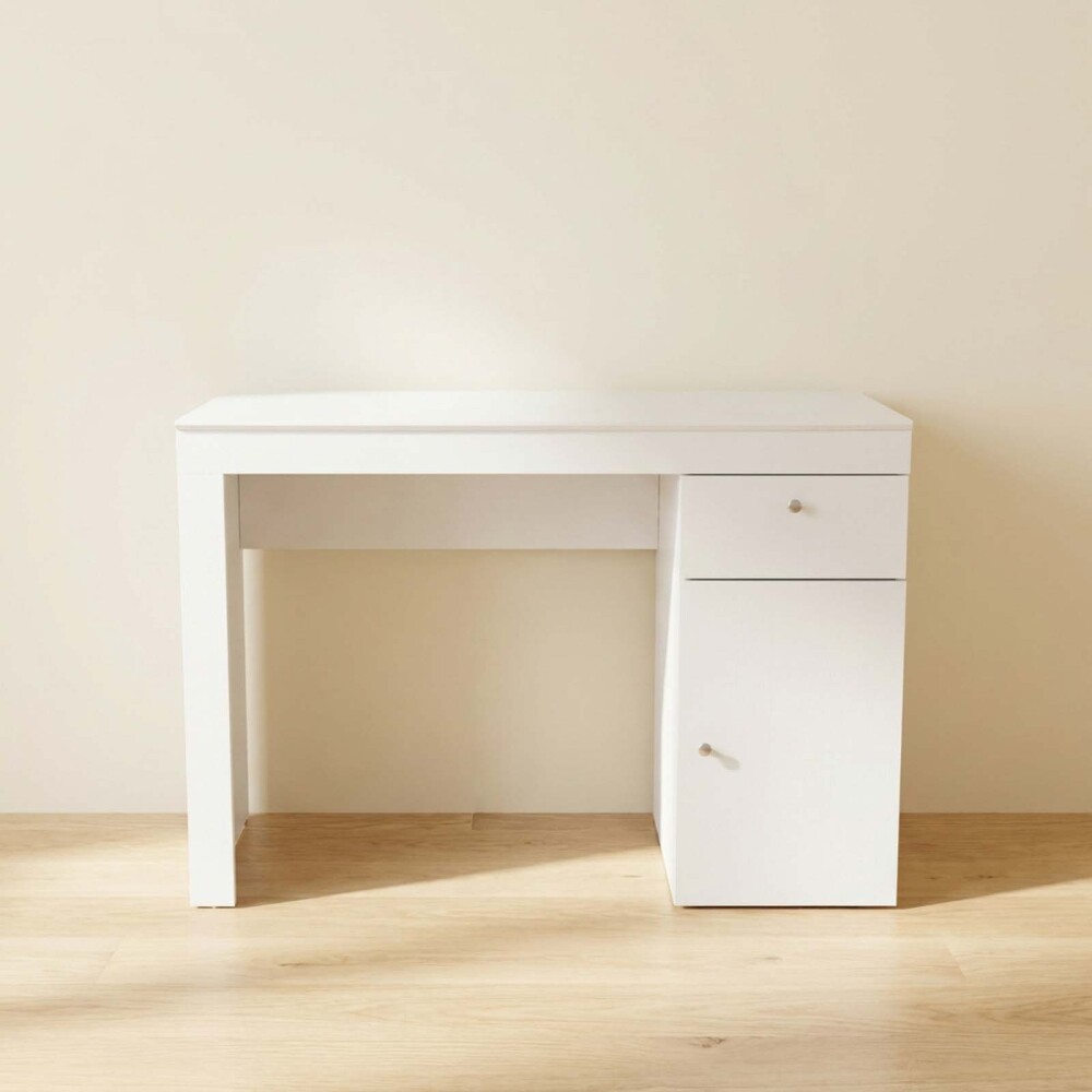 ESCRITORIO MDF-Y-MDP BLANCO IRIS