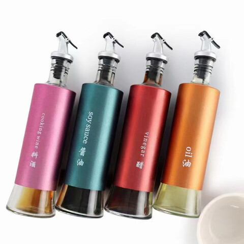 Dispensador Botella aceite/vinagre 300ml 4 colores Dispensador Botella Aceite/vinagre 300ml 4 Colores