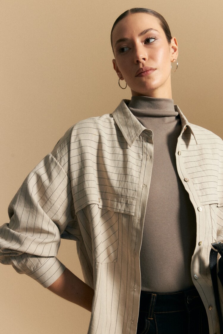 POLERA ZAMORA Visón