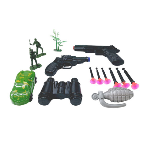 Outlet Set Militar con accesorios Outlet Set Militar Con Accesorios