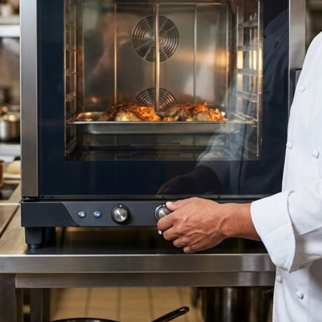 Horno Eléctrico Manual Chef Lux 7 Bandejas GN 1/1 Horno Eléctrico Manual Chef Lux 7 Bandejas GN 1/1