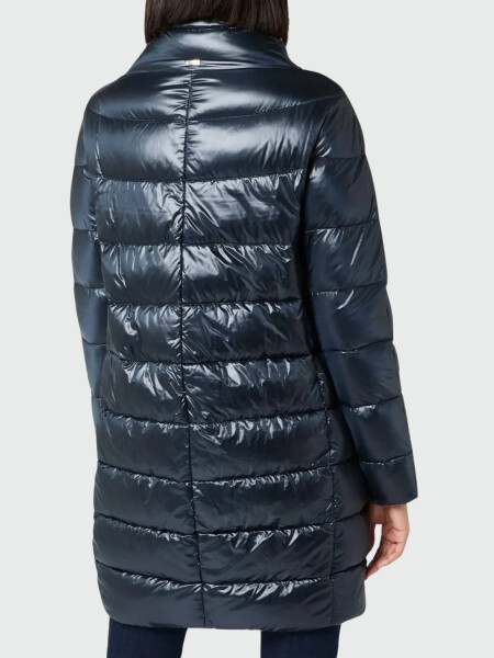 Herno-Chaqueta de nylon rellena de plumas, Dora Azul