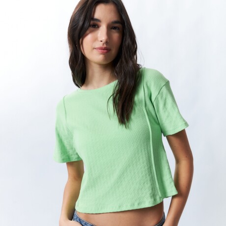 REMERA CHICHE Verde Kiwi