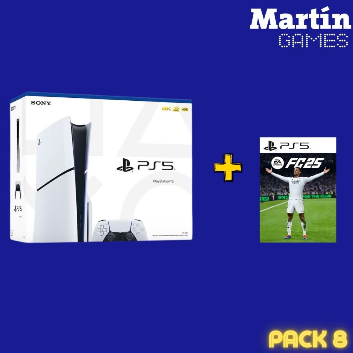 PS5 PLAYSTATION 5 SLIM CON LECTORA 0KM + FC 25 