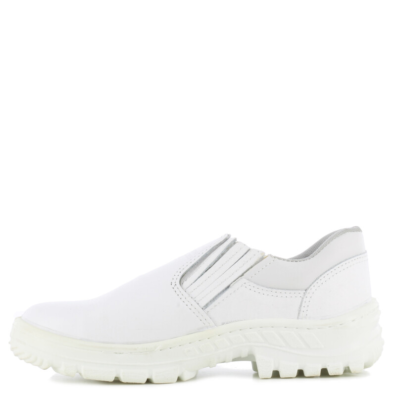 Zapatos de Hombre Worker Con Puntera Blanco