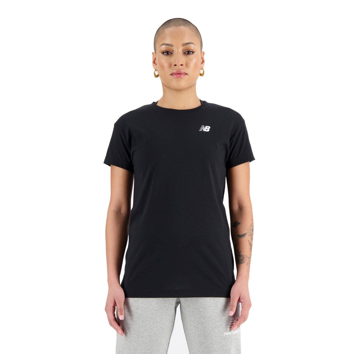 Remera New Balance de Dama - Relentless - WT33190BK - BLACK 