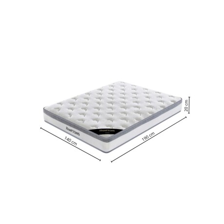 Colchon de resortes 2 Plazas Hamptons Rhodium Colchon de resortes 2 Plazas Hamptons Rhodium
