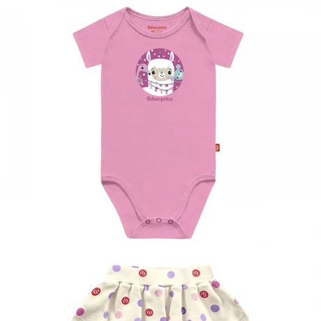 Body y short algodón beba Body y short algodón beba