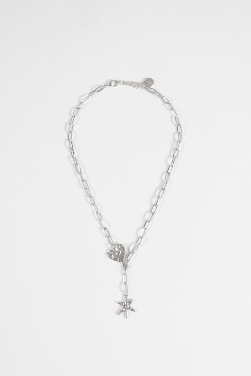 Collar mystic plateado
