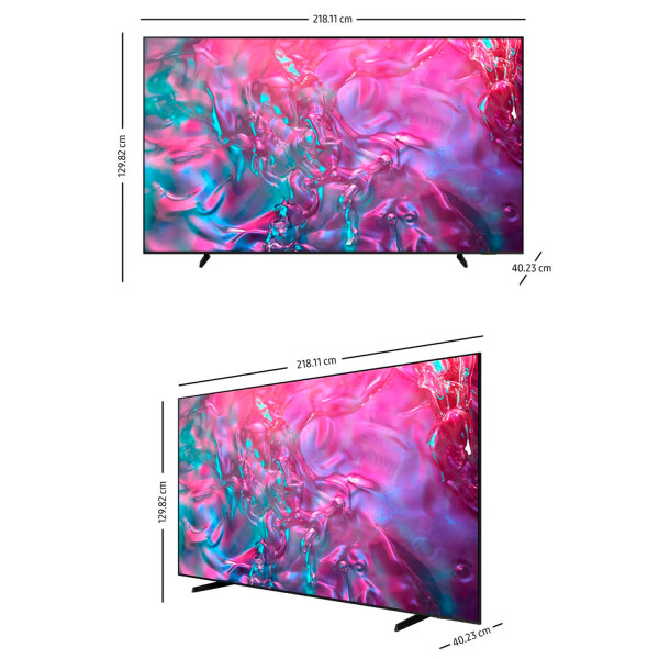 Smart Tv 98" Samsung Crystal Uhd 10 Hz Wifi Hdmi Tizen TV 98 SAMSUNG QLED SAUN98DU9000