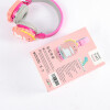 Auriculares bluetooth con vincha diseño dinosaurio rosado Auriculares bluetooth con vincha diseño dinosaurio rosado