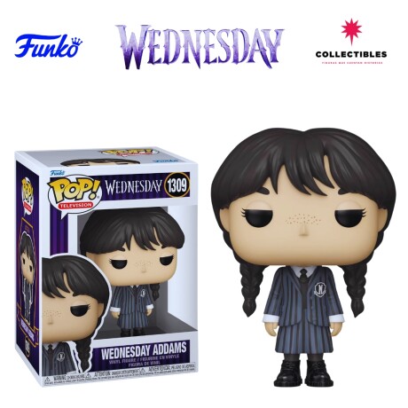 FUNKO POP! WEDNESDAY ADDAMS (1309) FUNKO POP! WEDNESDAY ADDAMS (1309)