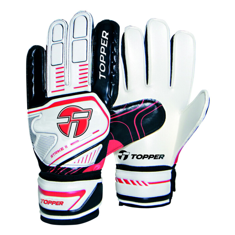 GUANTES LUVA TOPPER STRIKE II NEGRO NEGRO
