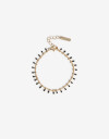 Pulseras Flexibles Metal Pulsera Flexible Metal Y Esmalte - Dorado