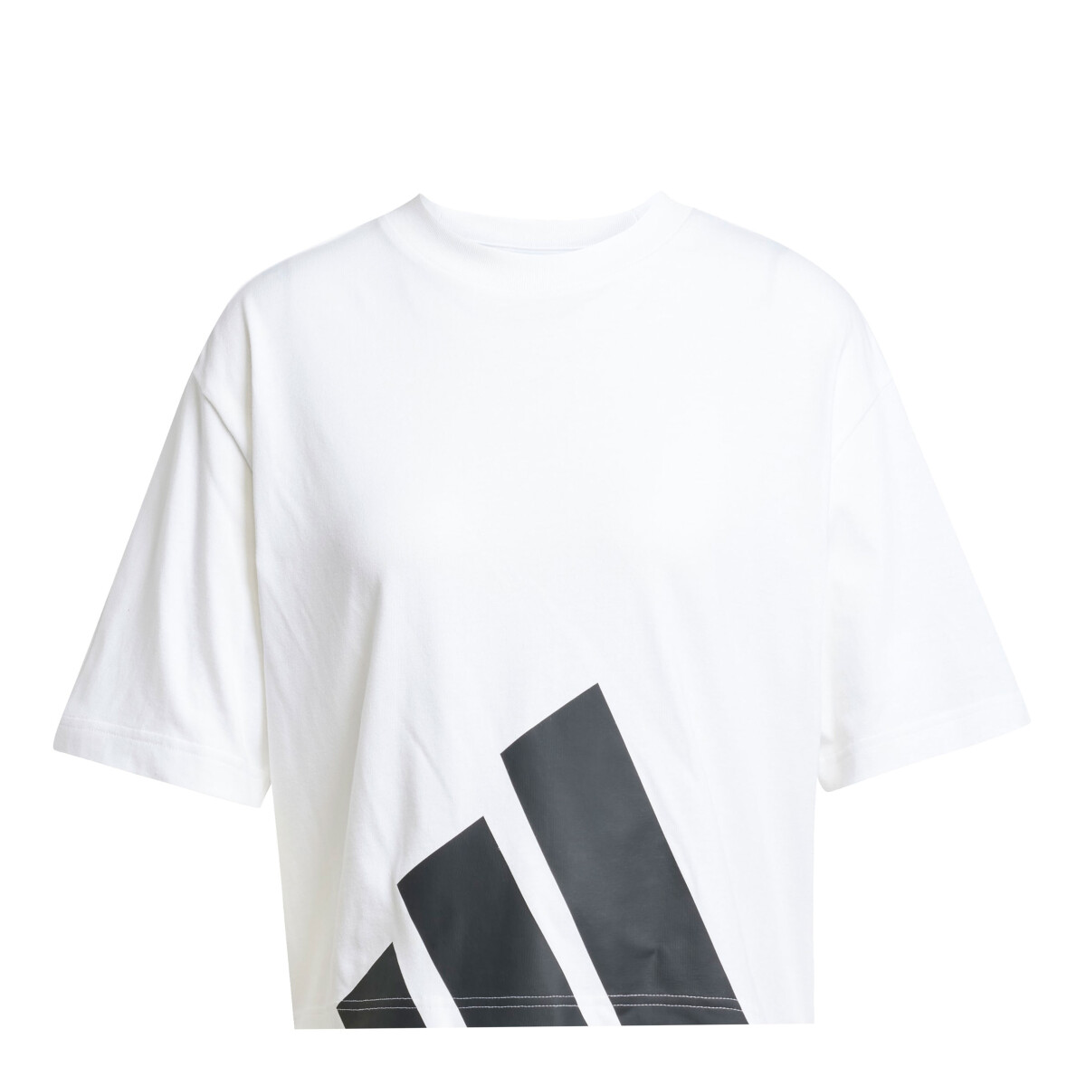 Remera de Mujer Adidas Essentials Big Logo - Blanco - Negro 