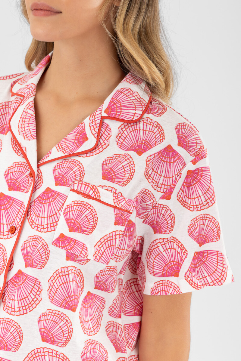 Pijama shell americano Rosado