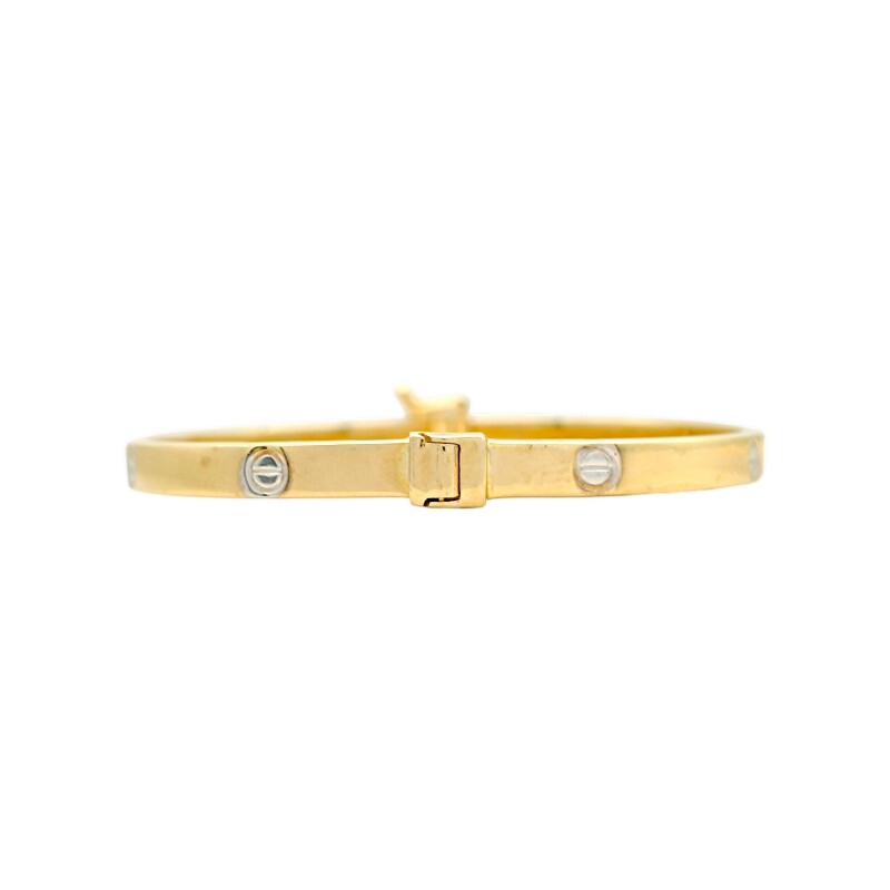 Brazalete Pulsera Cartier-Oro Bajo-Sin Piedra-BR8001 Sinpiedra