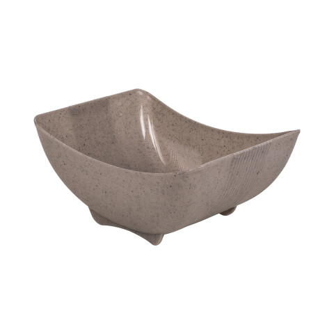 Fuente Plástica Gourmet Rectangular 500 ml GRIS
