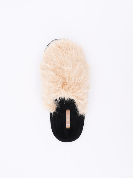 PANTUFLA PARIS BEIGE