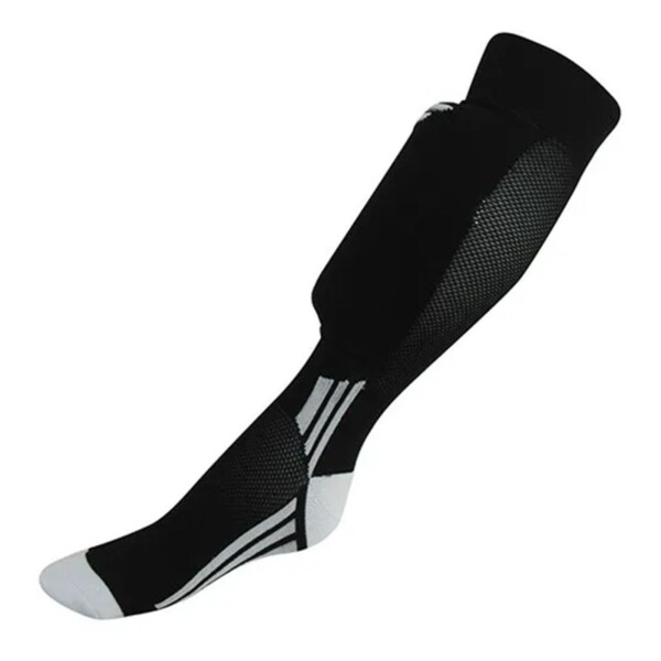 Franklin Medias Con Canillera Pantorrillera Fútbol Hockey Color Variante Negro