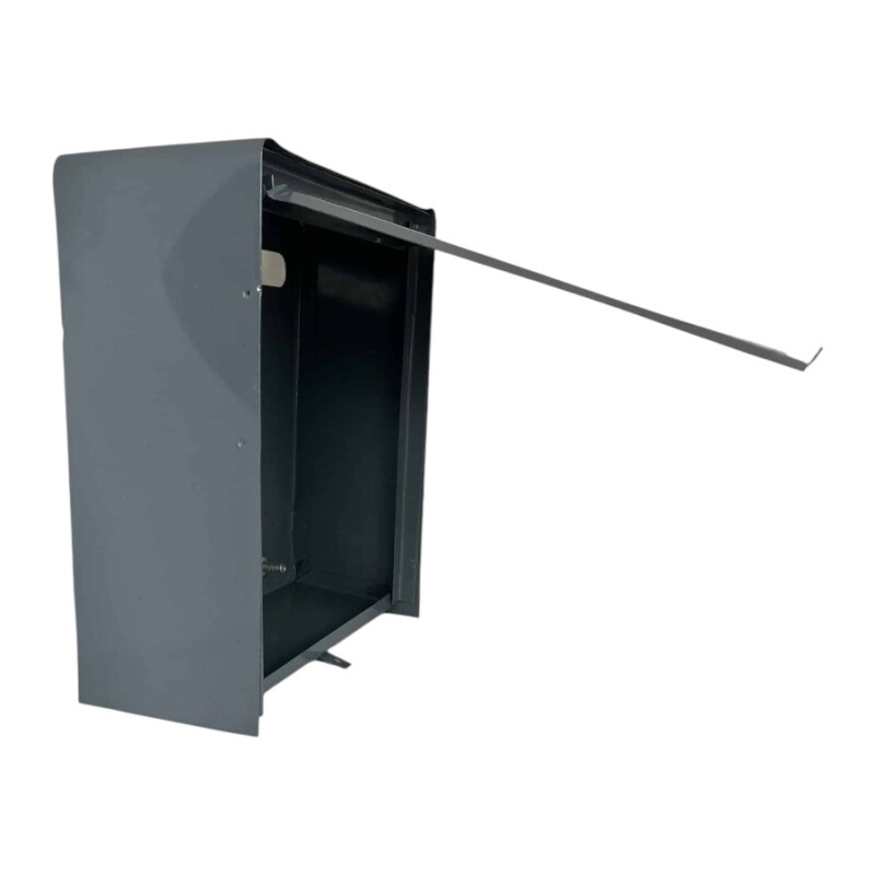 Buzón metálico para cartas Gris