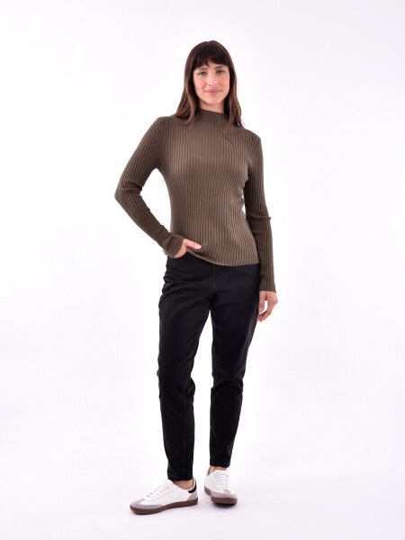 POLERA SOLE OLIVA