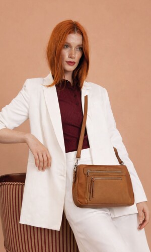 BANDOLERA MORRAL ANEMONA NUEZ