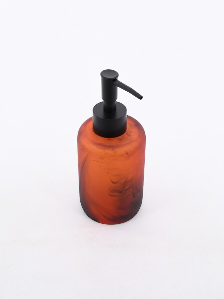 DISPENSADOR DE JABÓN AMBAR TERRACOTA