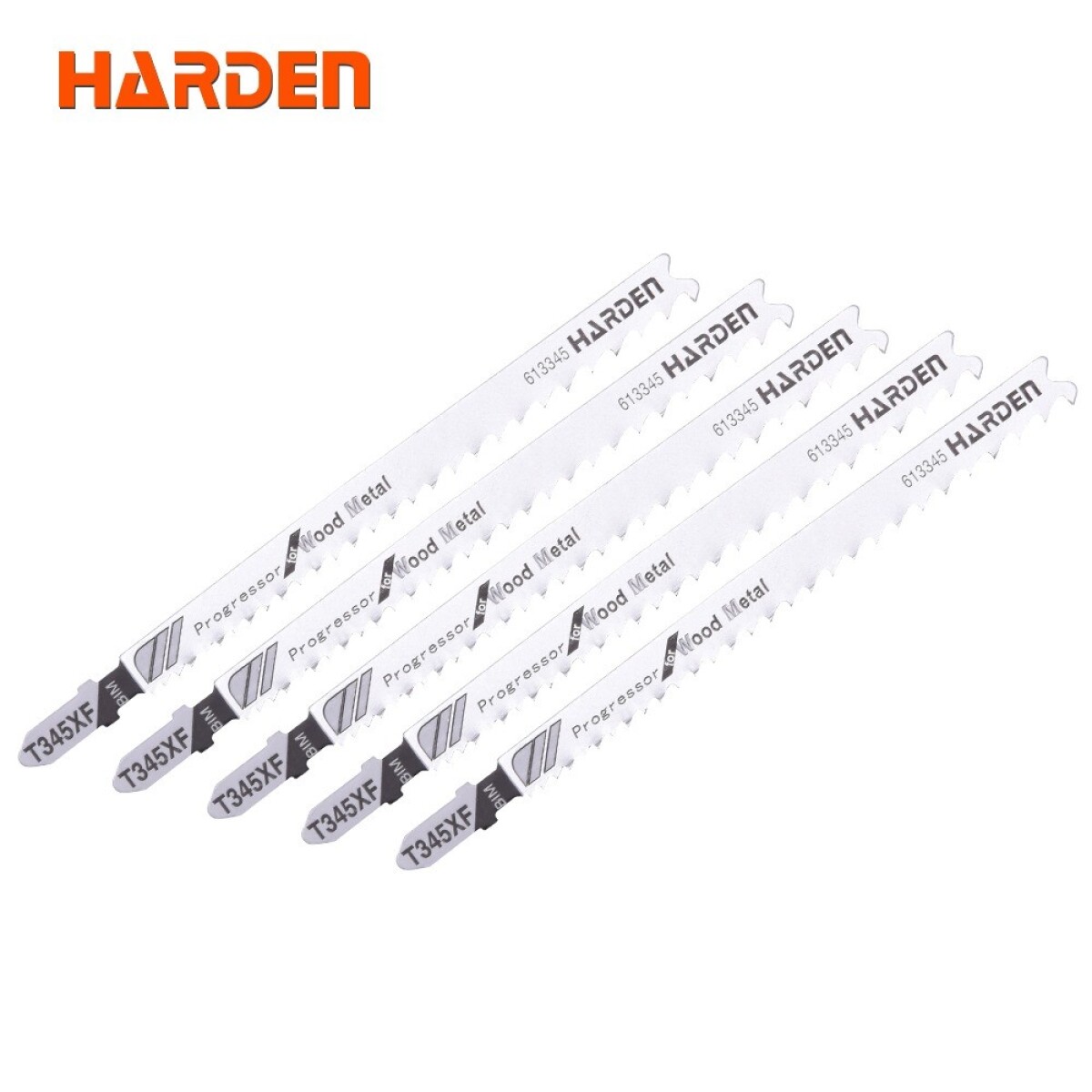 HOJA SIERRA P/CALADORA T345XF MADERA 5 PZAS. 132X105X25-5MM HARDEN ++ - N/a 